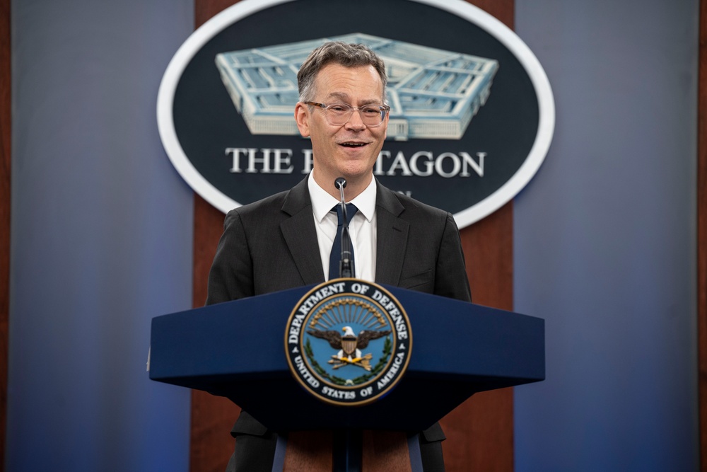 USD(P) Kahl Conducts Press Briefing