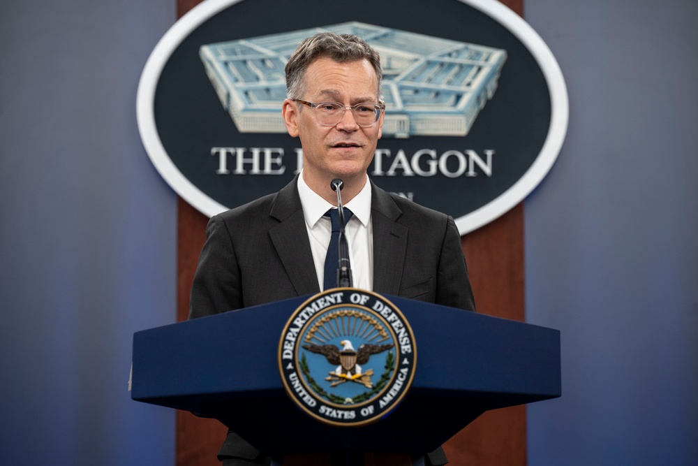 USD(P) Kahl Conducts Press Briefing