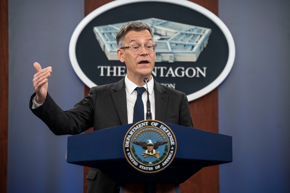 USD(P) Kahl Conducts Press Briefing