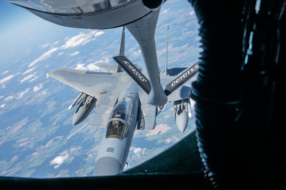 190th Air Refueling Wing participates in Exercise Air Defender 2023 (AD23)