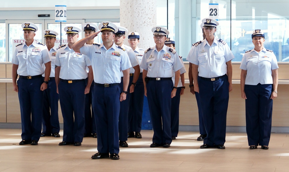 Coast Guard Marine Safety Unit Port Canaveral holds 1st change-of-command ceremony