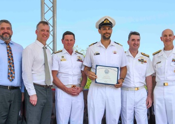 Royal Australian Navy Officers Graduate Naval Nuclear Power School
