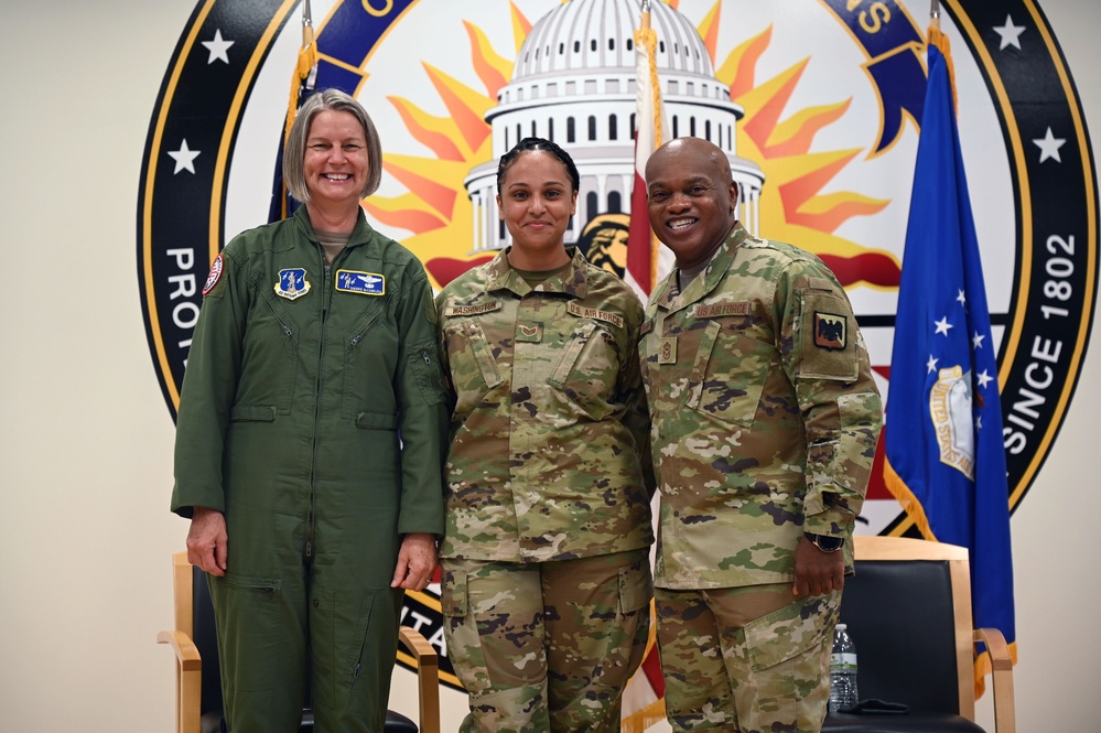 Senior Enlisted Advisor visits D.C. Air National Guard