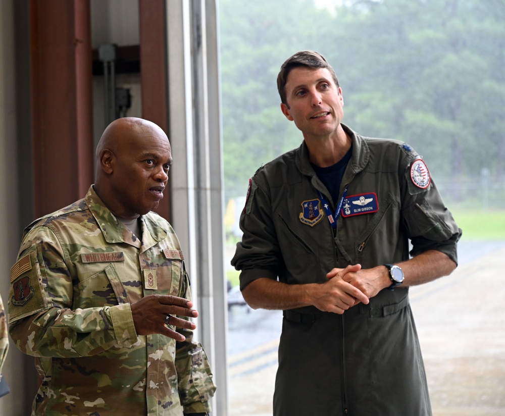 Senior Enlisted Advisor visits D.C. Air National Guard
