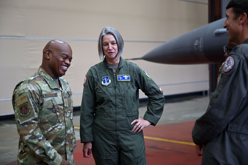 Senior Enlisted Advisor visits D.C. Air National Guard