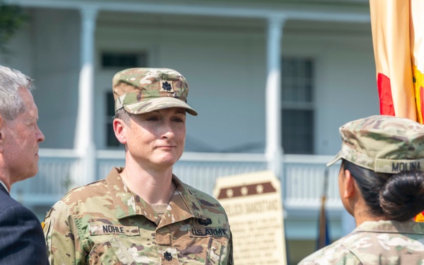 LTC Nohle Assumes Command of U.S. Army Garrison Carlisle Barracks