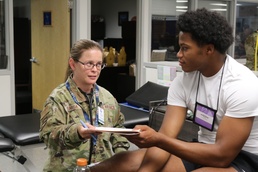 10th Medical Group plays key role in Air Force Academy Inprocessing Day