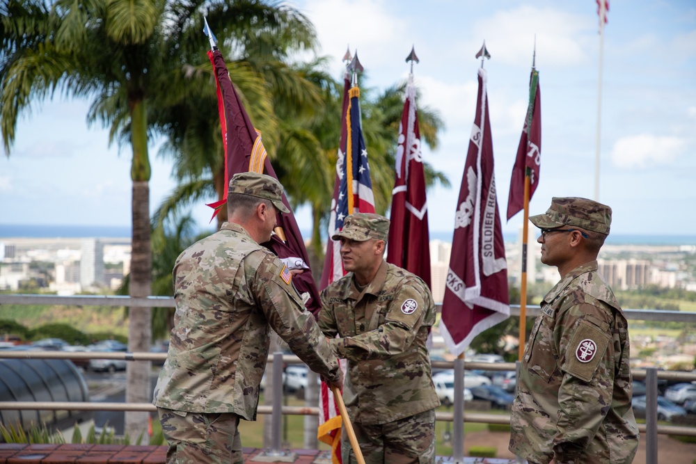 Tripler welcomes to Col. Michael D. Ronn