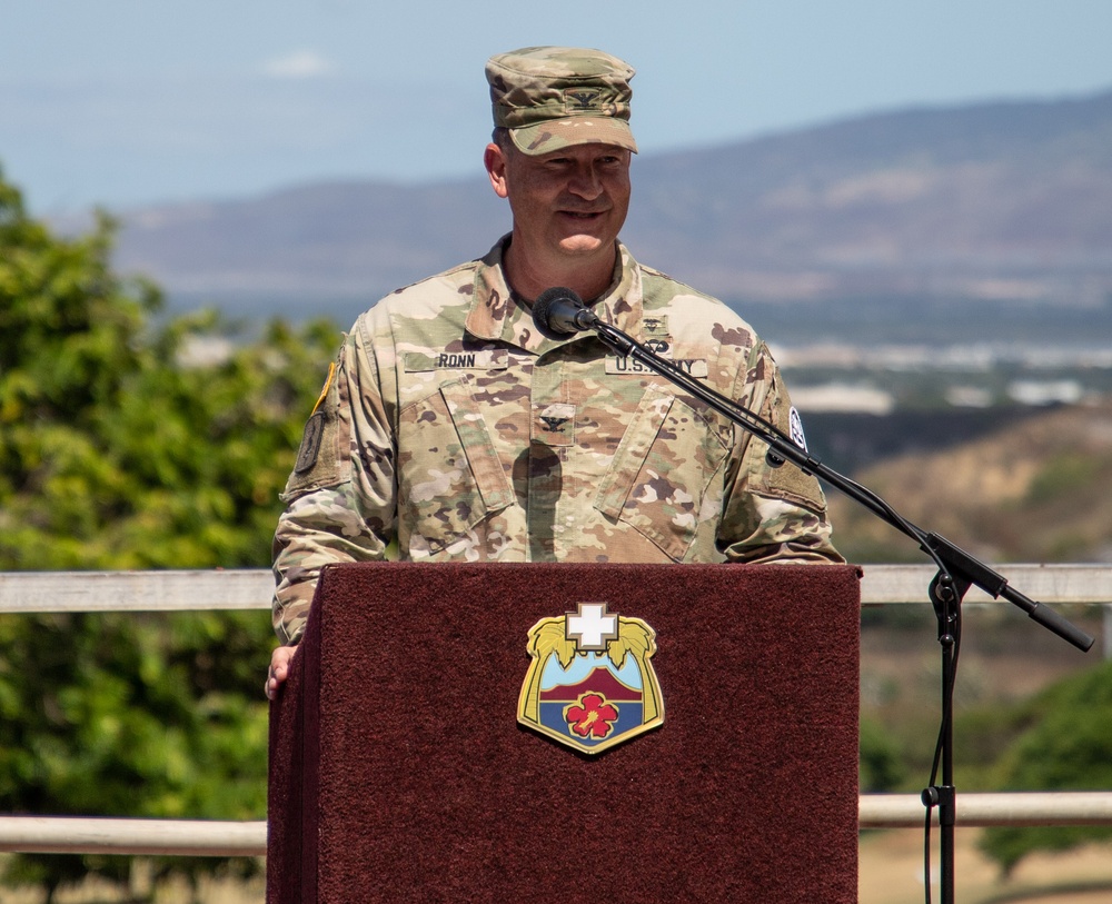 Tripler welcomes to Col. Michael D. Ronn