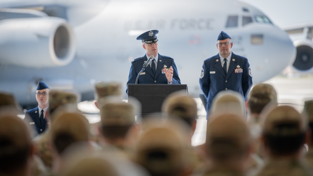 60th Maintenance Group Change of Command