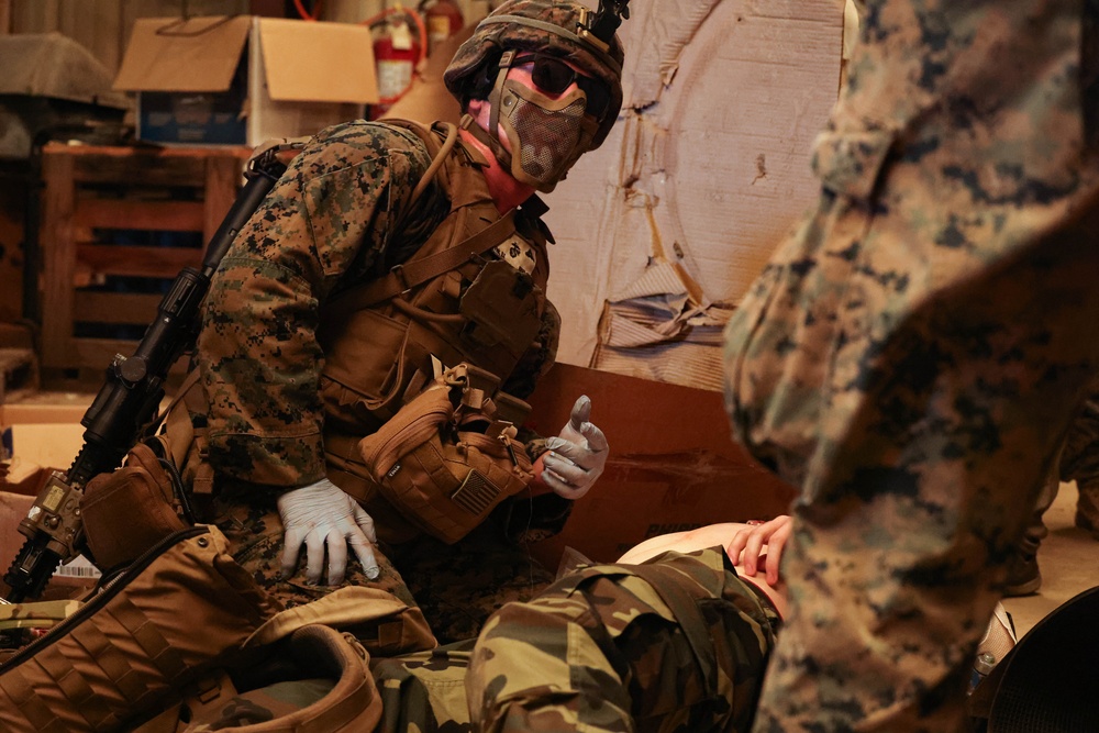 DVIDS - Images - 4th MARDIV Marines execute simulated raid during Raven ...