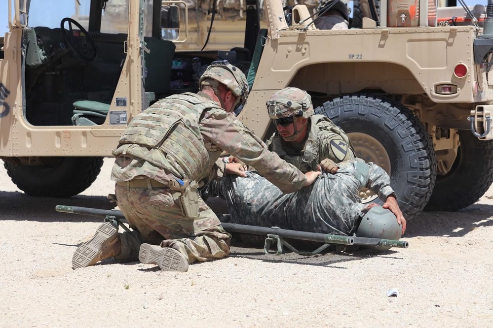1st Armored Brigade Combat Team Summer Rotation at NTC