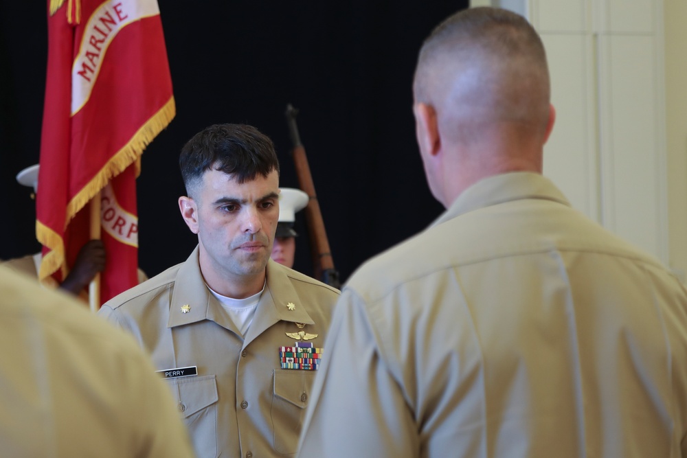 Change of Command in the Bayou