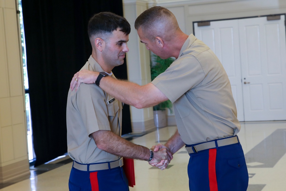 Change of Command in the Bayou