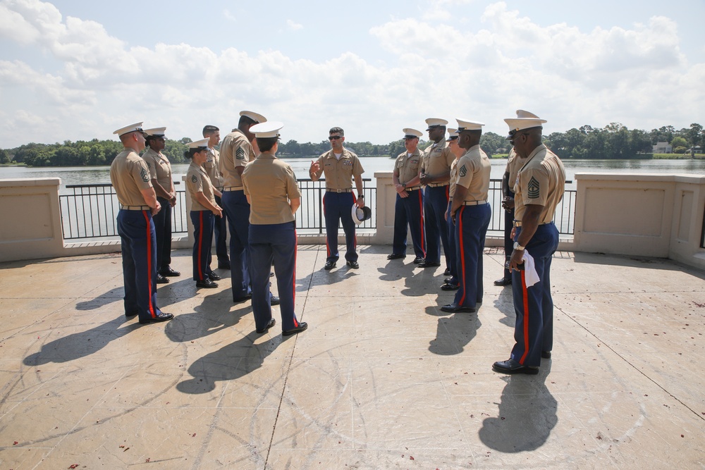 Change of Command in the Bayou