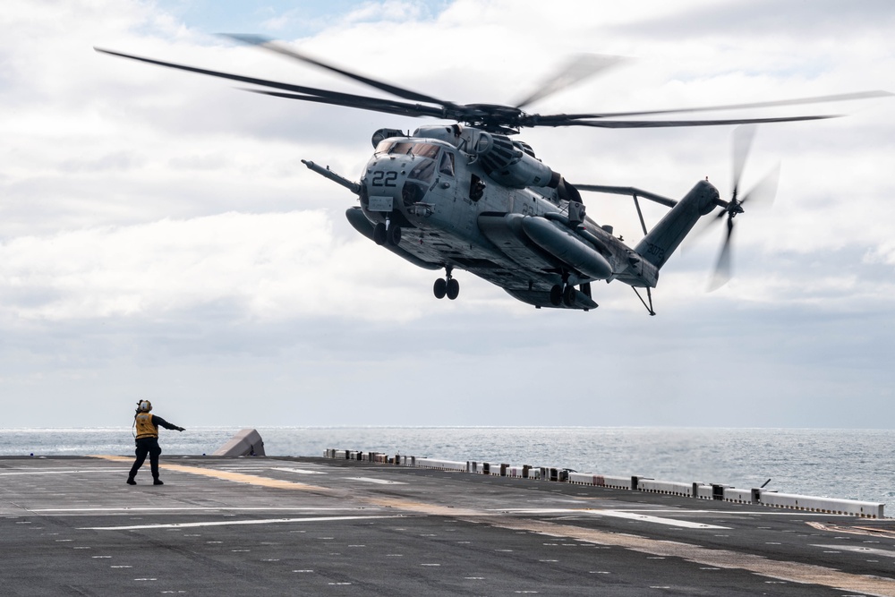 USS America Conducts Flight Operations With the 31st MEU