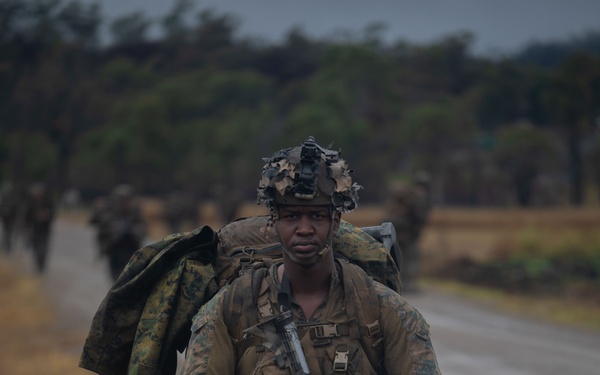 E Co Australian airfield assault exercise