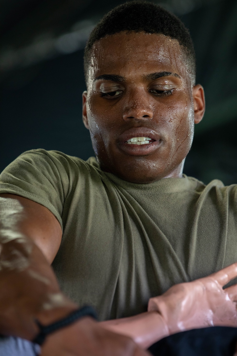 382nd Engineer Company hosts medical readiness training