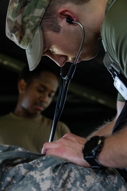 382nd Engineer Company hosts medical readiness training