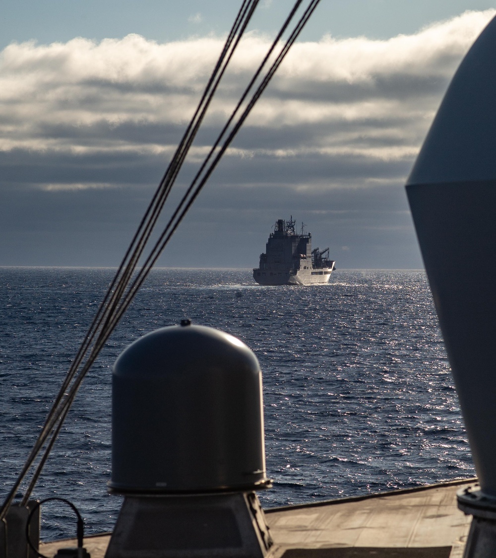 USS Canberra (LCS 30) Underway Replenishment