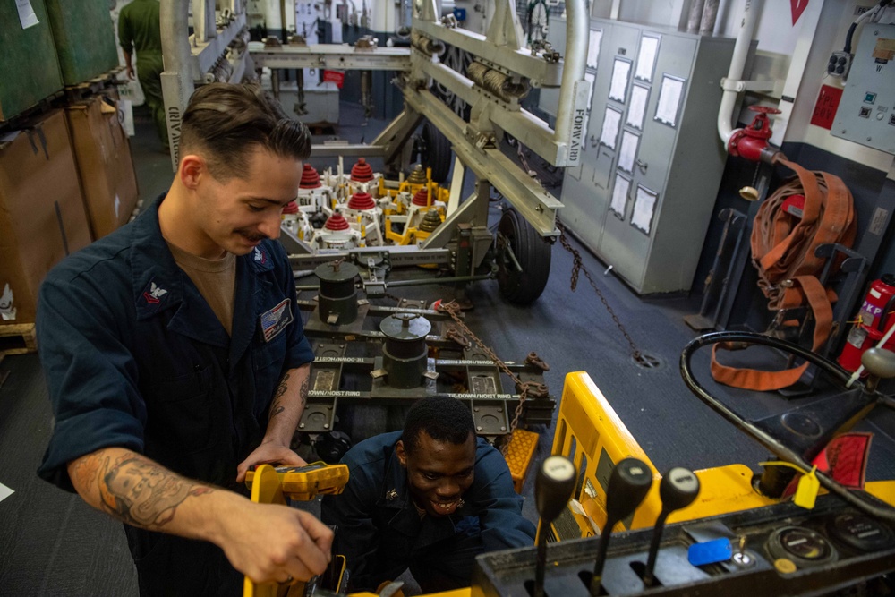 USS America Conducts Daily Operations