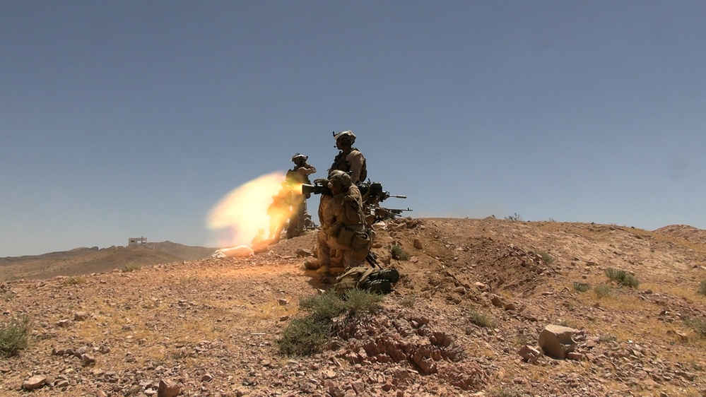 IM 23.4: 2/5 Marines fire a Carl-Gustaf during a live fire exercise