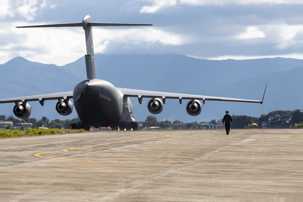 C-17 In the Rear with the Gear