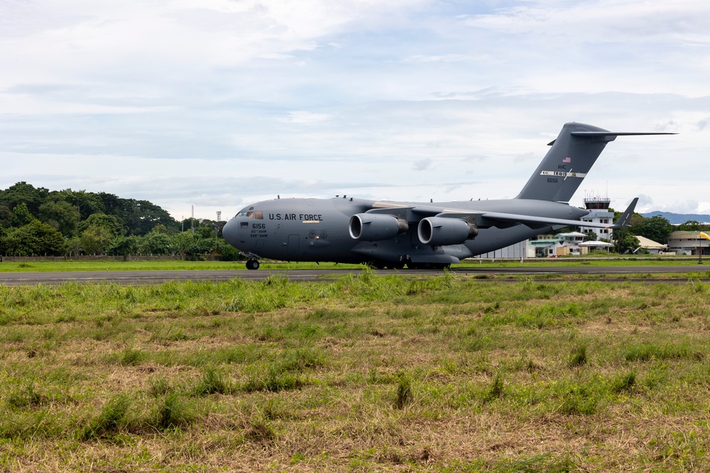 C-17 In the Rear with the Gear