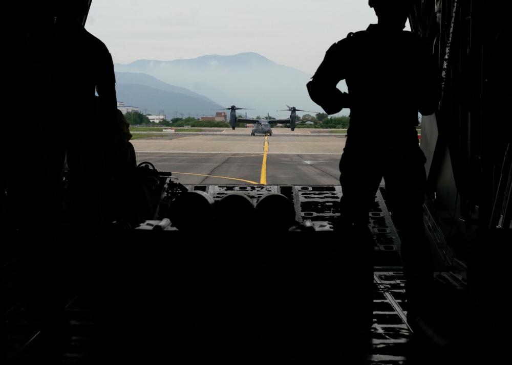 Pacific Air Forces Demonstrate FARP capabilities on Korean Peninsula