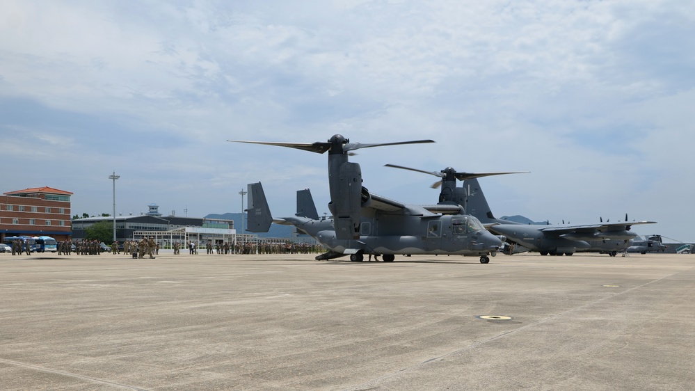 Pacific Air Forces Demonstrate FARP capabilities on Korean Peninsula