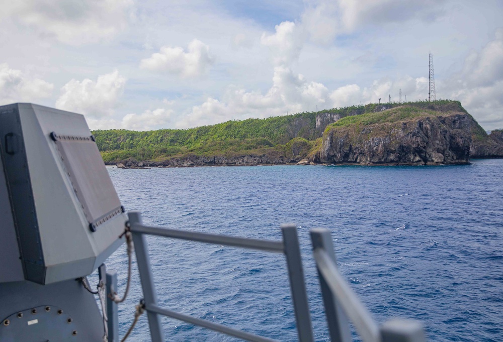 USS Howard (DDG 83) Arrives In Guam