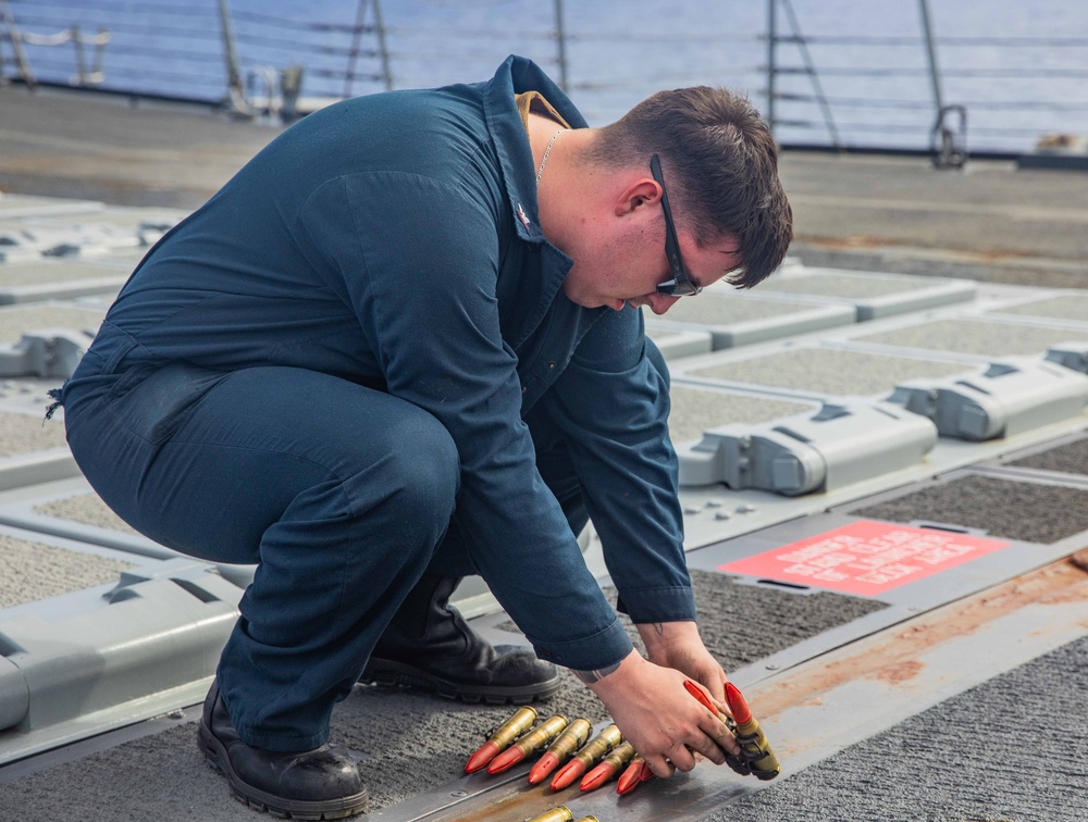 USS Howard (DDG 83) Sailors Inventory Ammunition