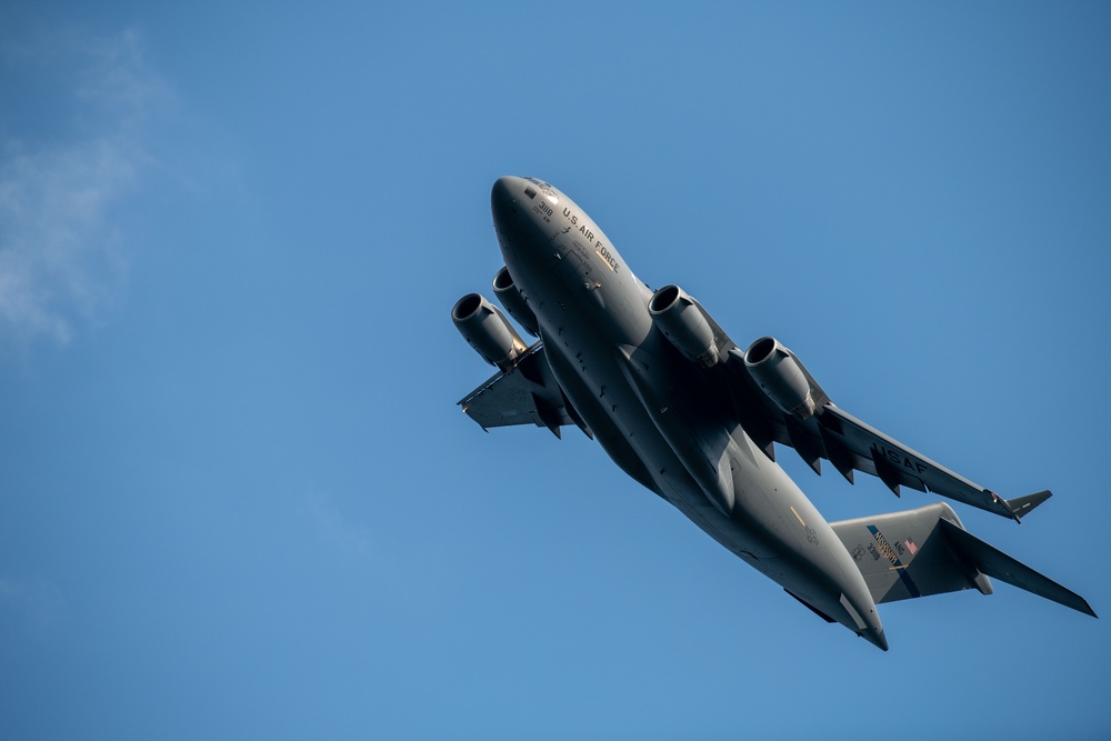 172nd Airlift Wing Memorial Day Flyover