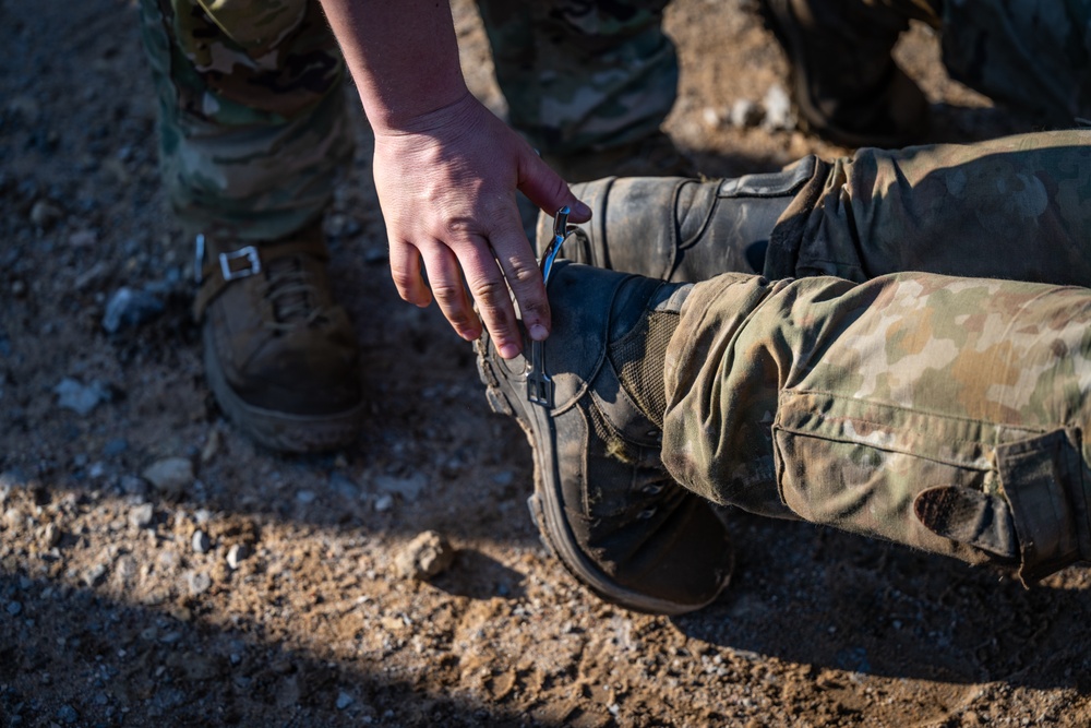 1-8th Cavalry Spur Ride Ceremony