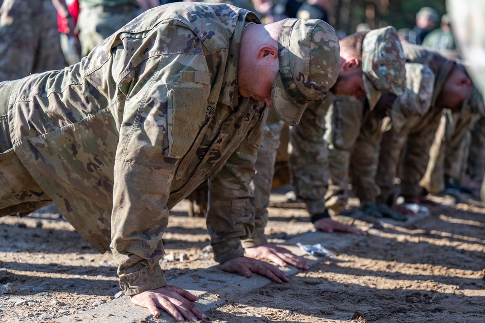 1-8th Cavalry Spur Ride Ceremony