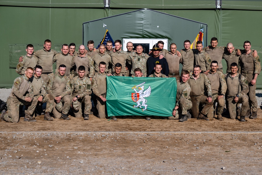 1-8th Cavalry Spur Ride Ceremony