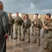 Gen Mike Minihan meets with 621st Contingency Response Group during Mobility Guardian 23