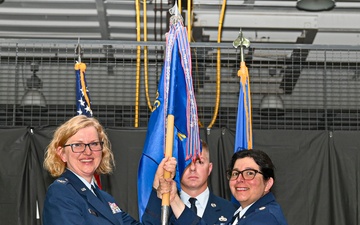 512th Airlift Wing conducts dual assumption of command ceremony