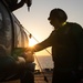 Sunrise on the Flight Deck