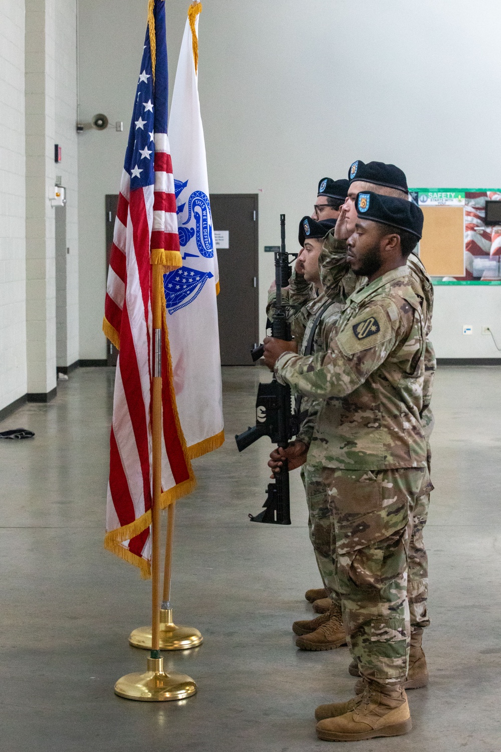 321st Sustainment Brigade change of command ceremony