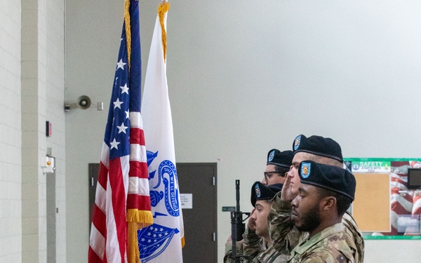 321st Sustainment Brigade change of command ceremony