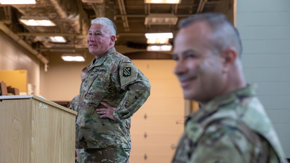 321st Sustainment Brigade change of command ceremony