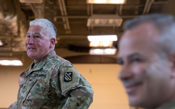 321st Sustainment Brigade change of command ceremony