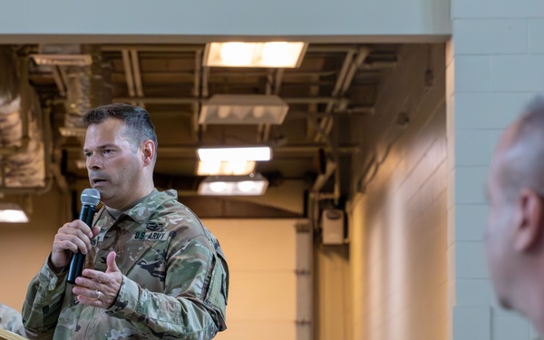 321st Sustainment Brigade change of command ceremony