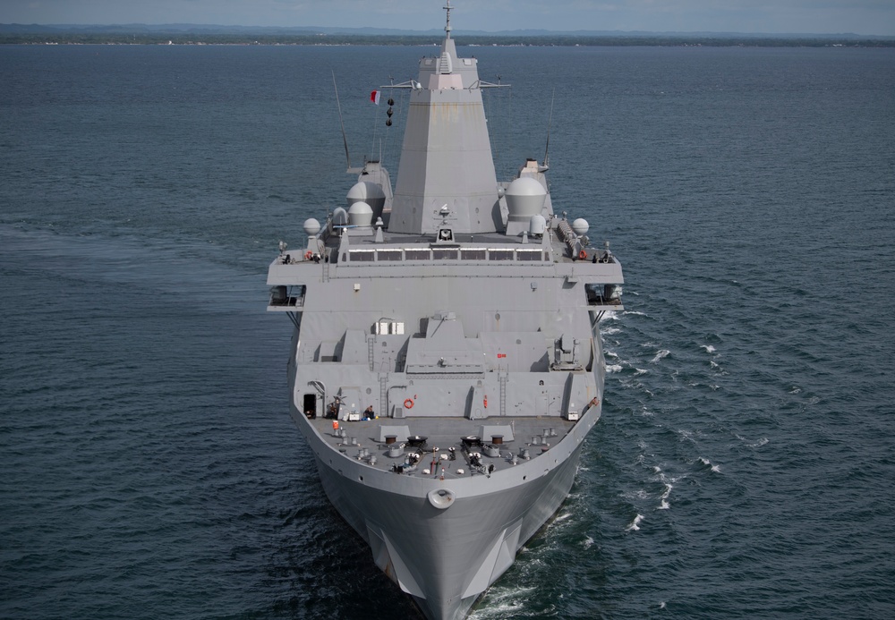 USS New York Visits Colombia