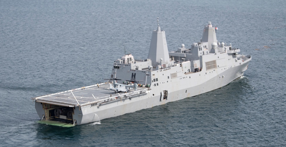 USS New York Visits Colombia