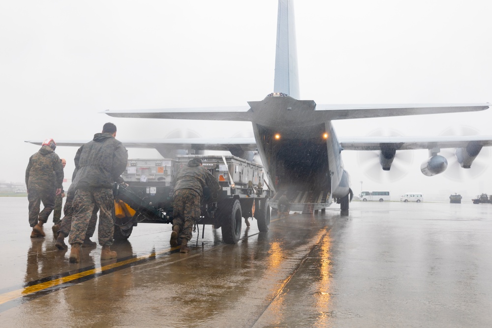 3rd and 1st MAW collaborate to transport fixed-wing ordnance to the Philippines for the first time