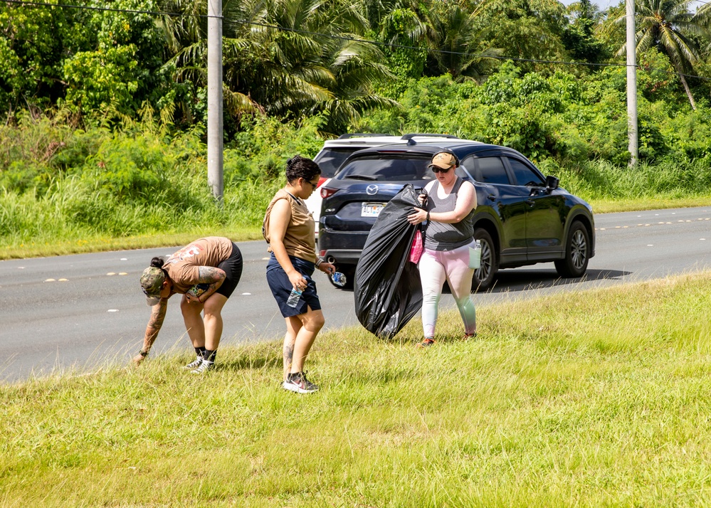 Sailors from USS John Finn Conduct Environmental Cleanup during Saipan Port Visit