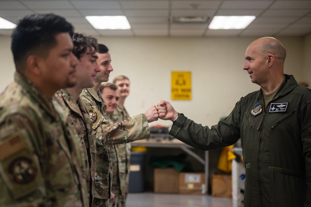 7th Air Force Deputy Director engages with Kunsan Airmen