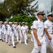 Sailors from USS John Finn March in Liberation Day Parade during Saipan Port Visit